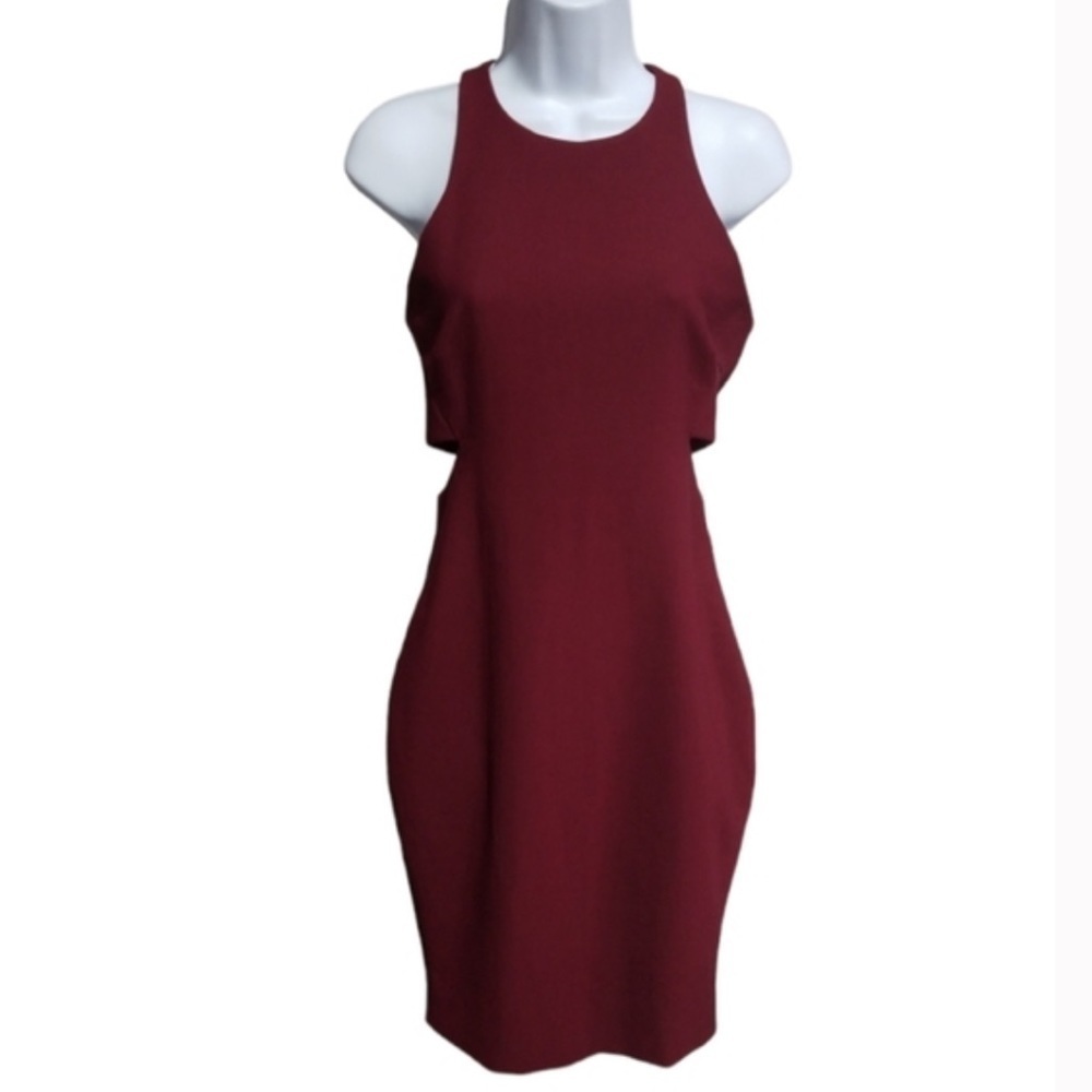 Elizabeth and James Lela Red Cutout Dress Size 0